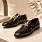 Classic Brown Leather DGLoafers
