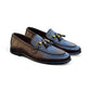 Classic Brown Leather Horsebit Loafers