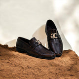 Classic Brown Leather DGLoafers